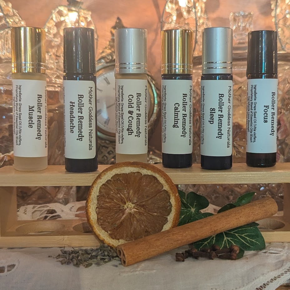 Mother Goddess Naturals Essential Oil Remedies